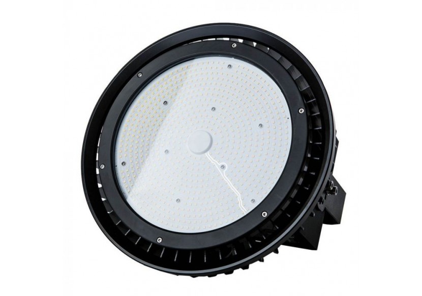 500W LED Haute Baie Meanwell transformateur dimmable Corps Noir - Blanc