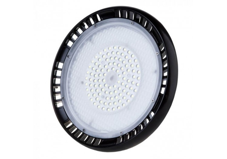 100W LED Haute Baie UFO A+ Mean Well Blanc 5 ans de garantie 90°
