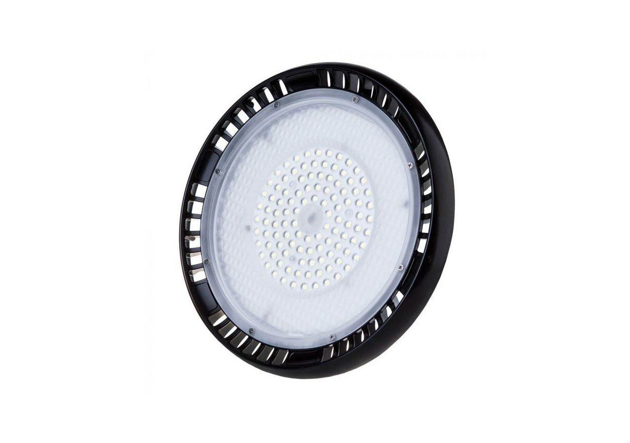 100W LED Haute Baie UFO A+ Mean Well Blanc 5 ans de garantie 90°