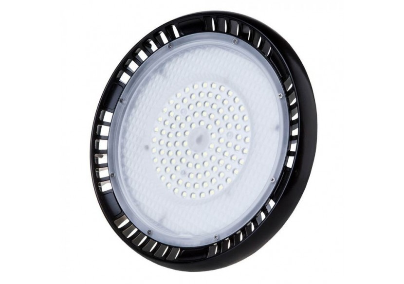 100W LED Haute Baie UFO A+ Mean Well Blanc 5 ans de garantie 90°