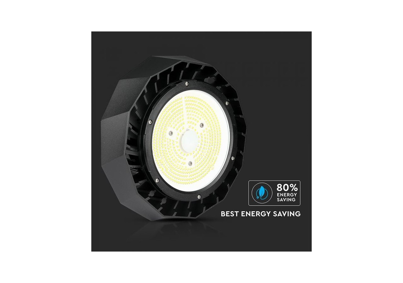 LED Highbay SAMSUNG CHIP - 100W UFO Meanwell Driver 120` 180LM/WATT 6400K