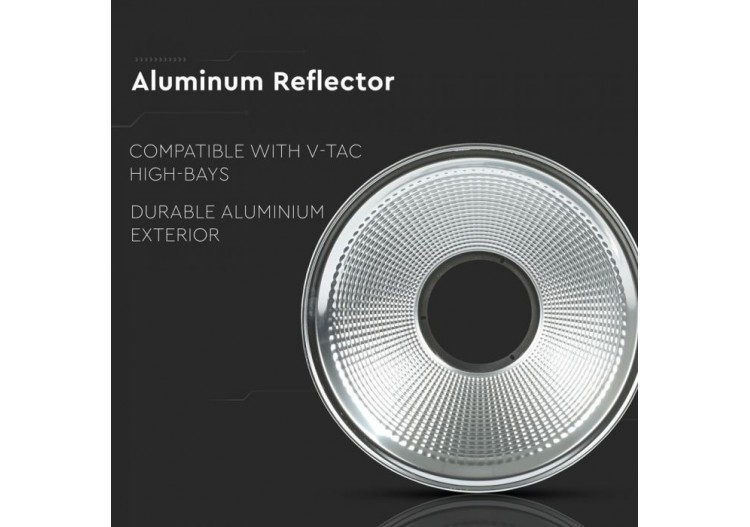 Réflecteur en aluminium 90`D