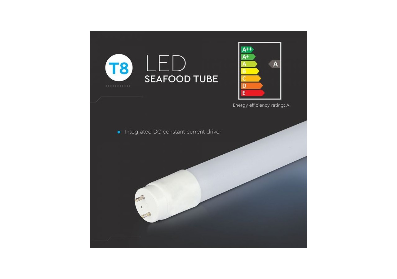Tube LED T8 18W 1 200 mm Fruits de Mer