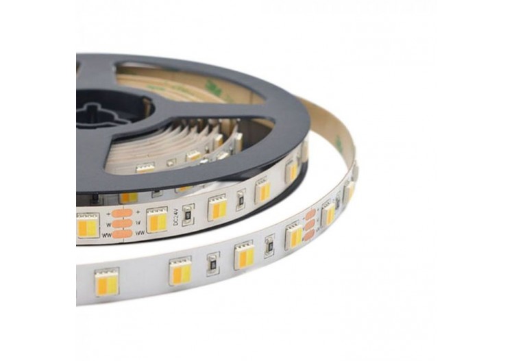 Bande LED SMD2835 120 LED 24V IP65 3 en 1