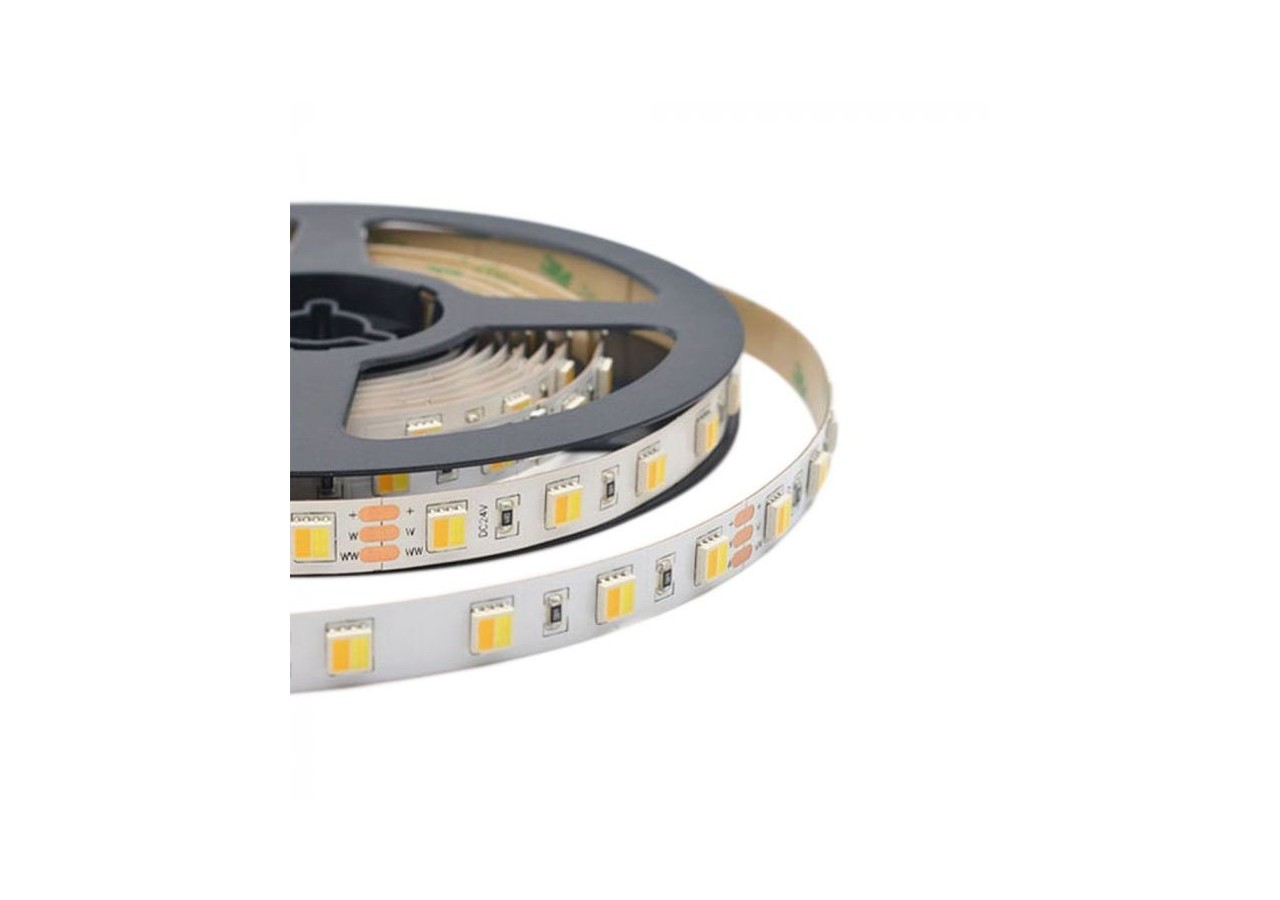 Bande LED SMD2835 120 LED 24V IP65 3 en 1