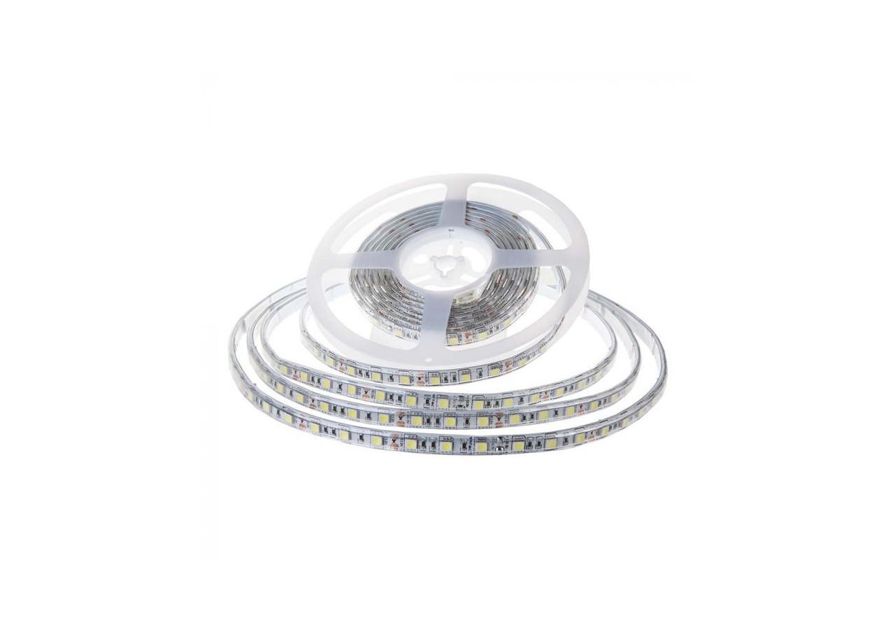 Bande LED SMD2835 120 LED 24V IP65 3000K Double PCB Rouleau de 10m