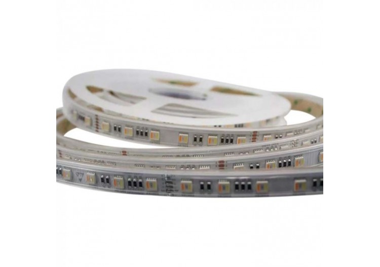 Bande LED SMD5050 60 LED 24V IP65 3 en 1 RVB