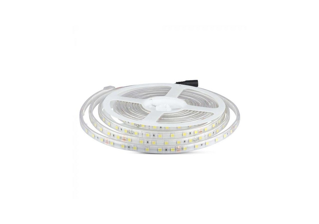 Bande LED 5050 60 LED 24V IP65 4000K