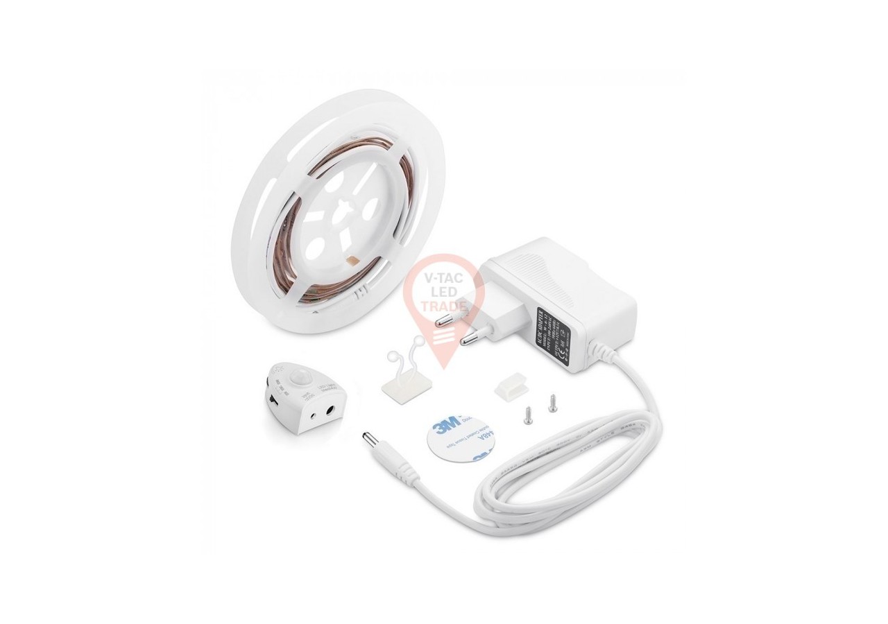Lampe de lit LED avec capteur pour lit simple, blanc naturel