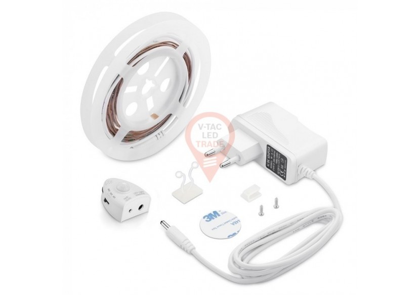 Lampe de lit LED avec capteur pour lit simple, blanc naturel