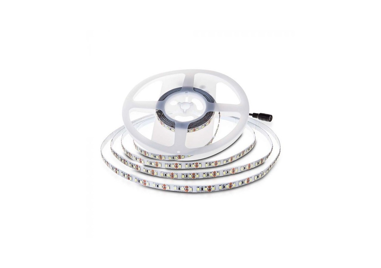Bande LED SMD2835 120 LED Lumen élevé 24 V IP20 4000 K Double PCB Rouleau de 10 m