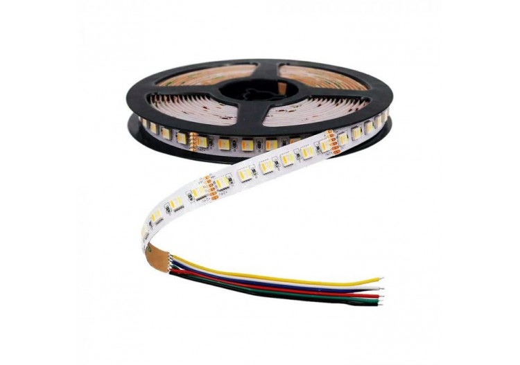 Bande LED SMD5050 60 LED 24V IP20 3 en 1 RVB