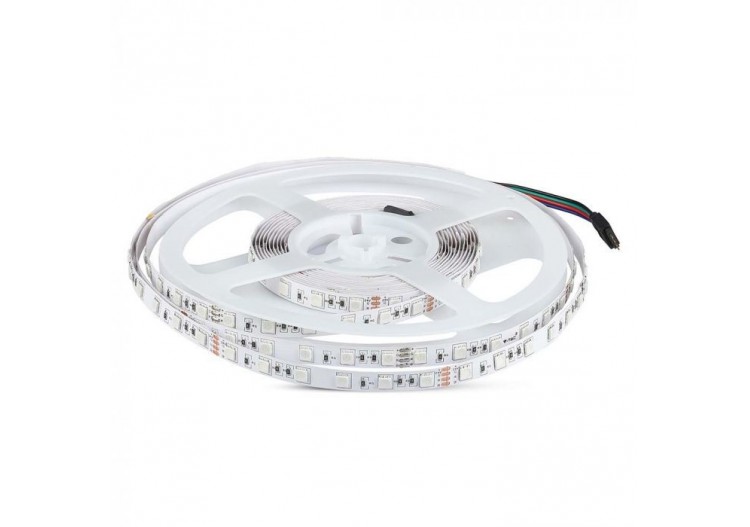Bande LED SMD5050 60 LED 24V RVB IP20