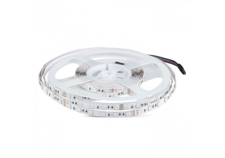 Bande LED SMD5050 60 LED 24V RVB IP20
