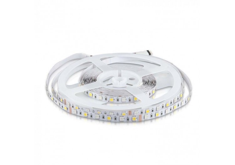 Bande LED SMD5050 60 LED IP20 RVB + 6400K