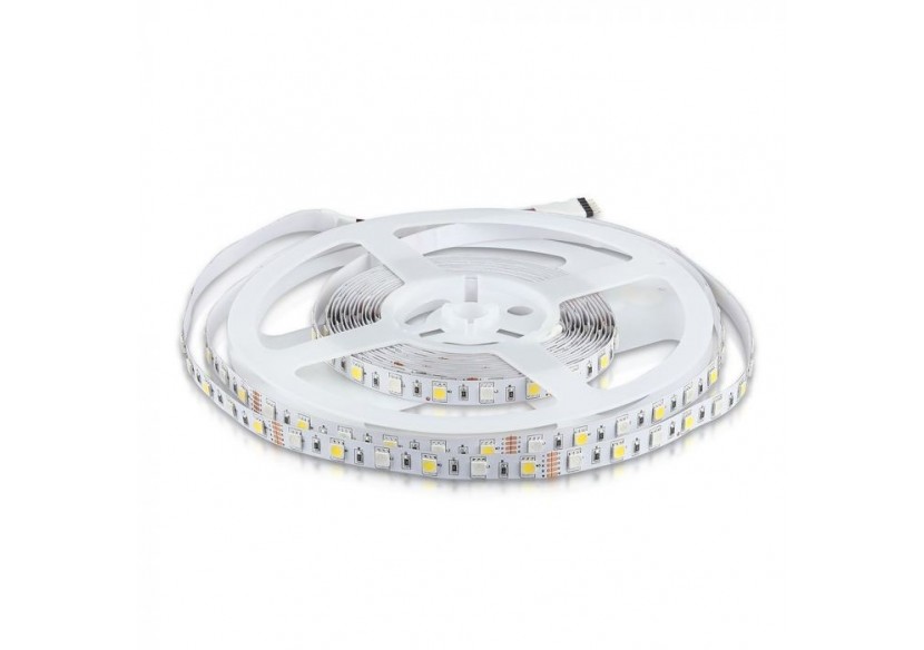 Bande LED 5050 60 LED 12V IP20 RVB 4000K Bande LED 5050 60 LED 12V IP20 RVB 4000K
