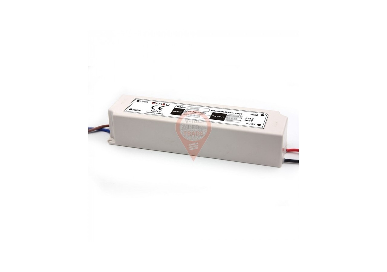 Alimentation LED Plastique SLIM 100W IP67 12V