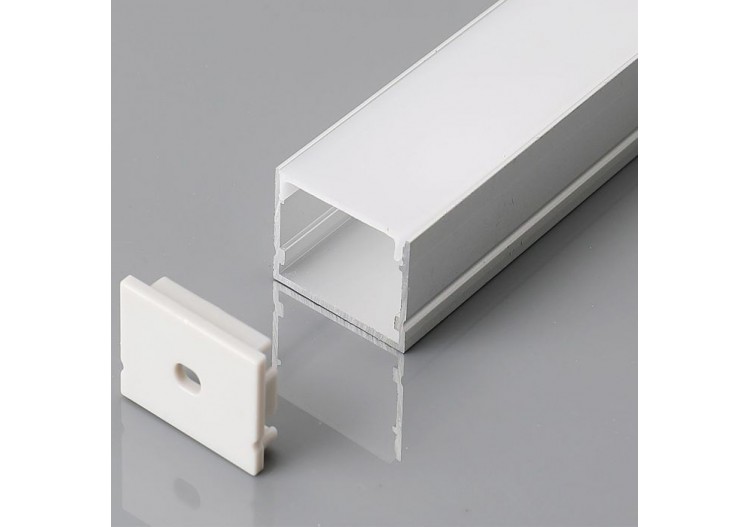 Profilé en aluminium 2000x30x20mm