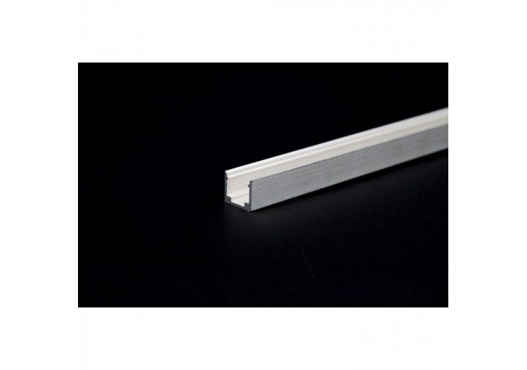 Kit de montage de bande LED avec diffuseur surface en aluminium 2000mm