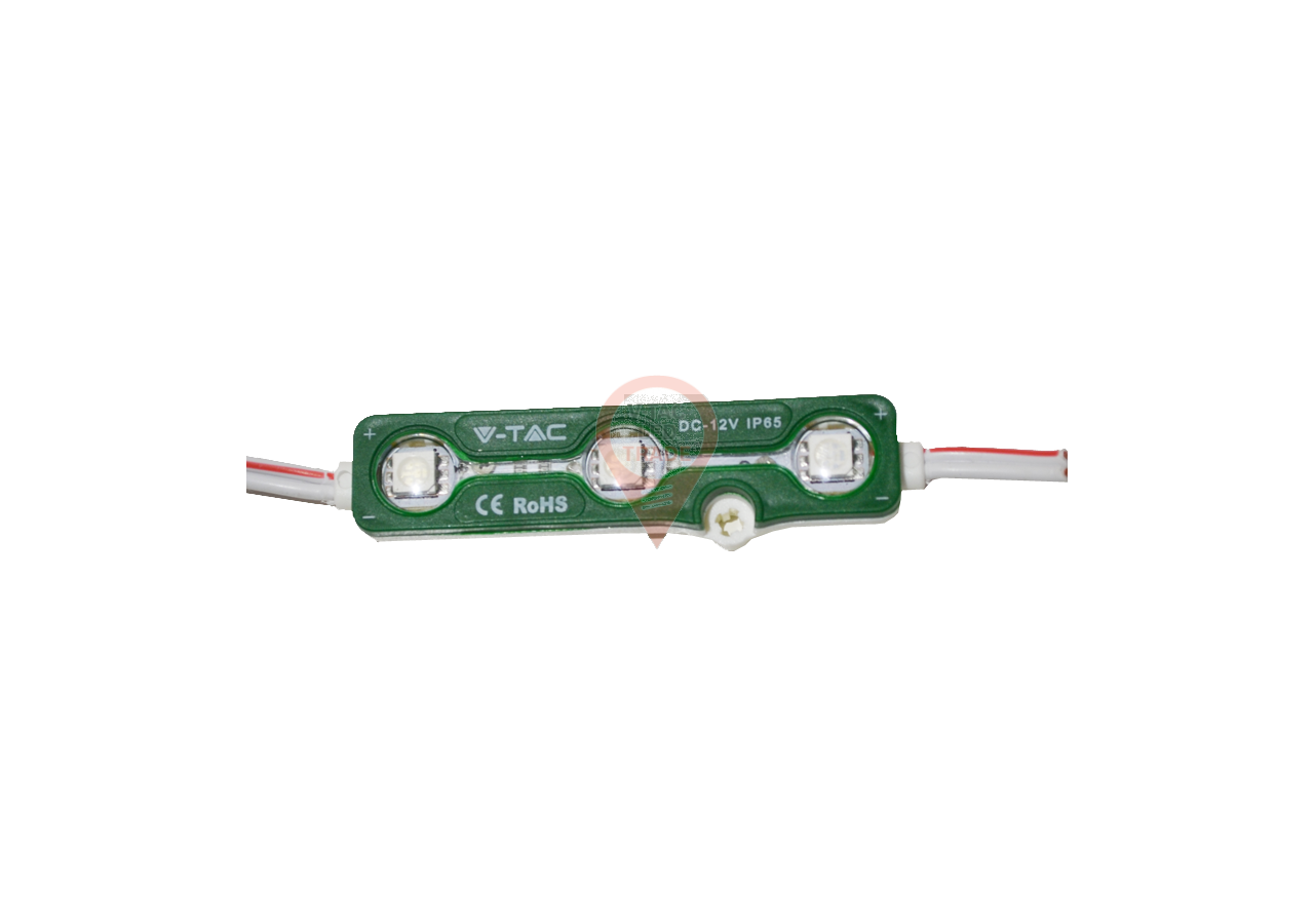 Module LED 3SMD Chips SMD 5050 IP67 Vert