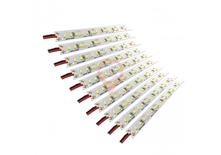 Barre LED 18W 12V SMD4014 1M Blanc 10pcs/Paquet