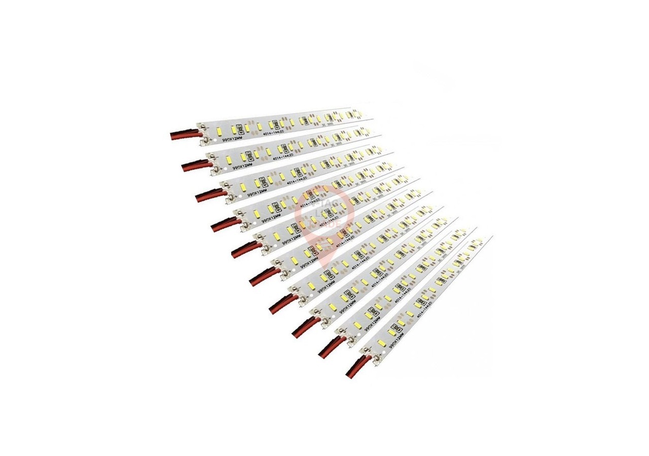 Barre LED 18W 12V SMD4014 1M Blanc 10pcs/Paquet