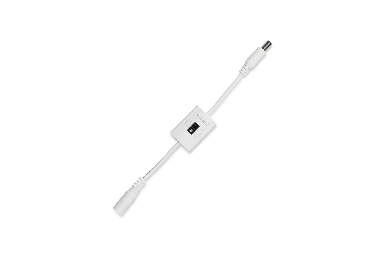 Capteur d'ondes manuelles pour bande lumineuse LED