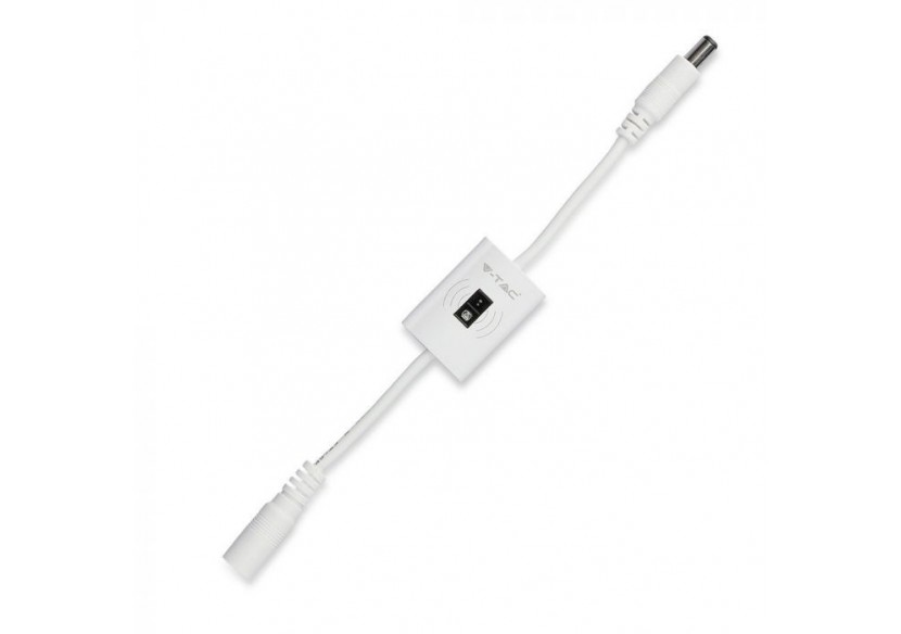 Capteur d'ondes manuelles pour bande lumineuse LED