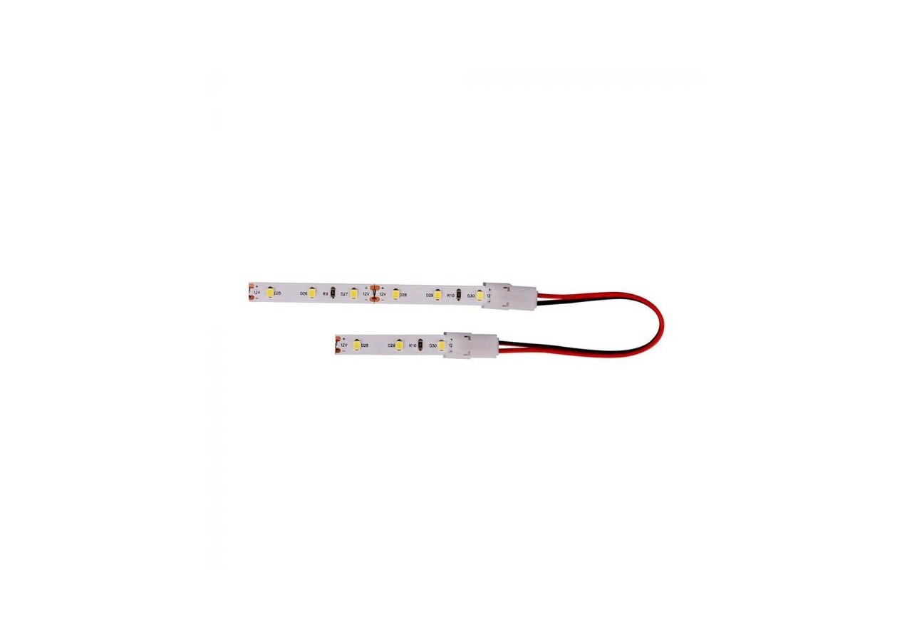Connecteur pour bande LED 8 mm double tête