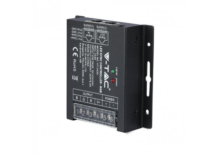 Contrôleur LED RVB avec télécommande RF à 20 touches