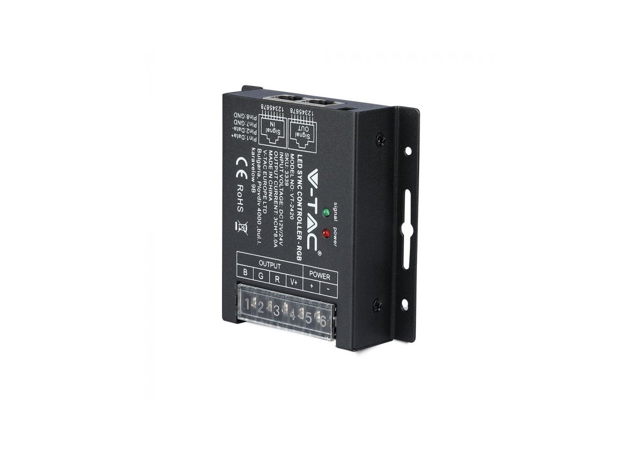 Contrôleur LED RVB avec télécommande RF à 20 touches