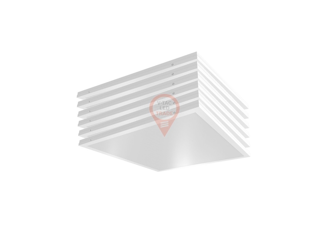 Panneau LED en surface/encastrable 40W 6500K 6PCS/SET