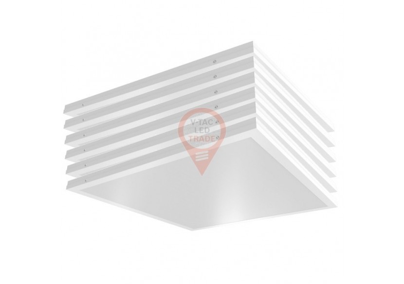 Panneau LED en surface/encastrable 40W 6500K 6PCS/SET Panneau LED en surface/encastrable 40W 6500K 6PCS/SET