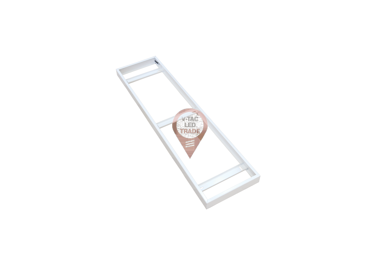 Boîtier pour montage externe pour panneau LED 1200 x 300 mm