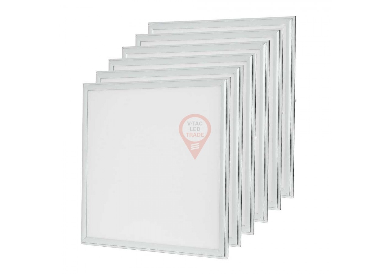 Panneau LED 29W 600 x 600 mm 6400K avec pilote 6 pièces/ensemble haute luminosité