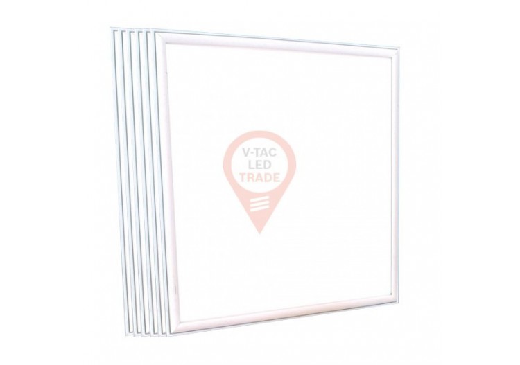 Panneau LED 45W UGR 600 x 600 mm Blanc Naturel Incl. Pilote 6 pièces/ensemble