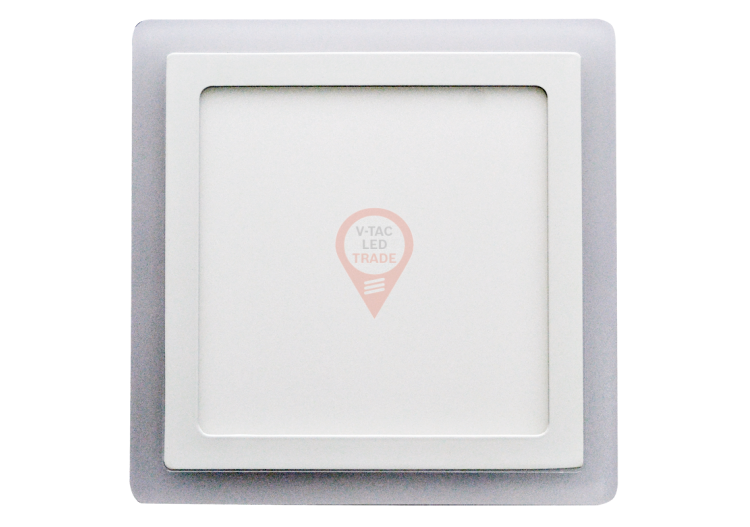 Panneau de Surface LED 22W - Carré Blanc Chaud