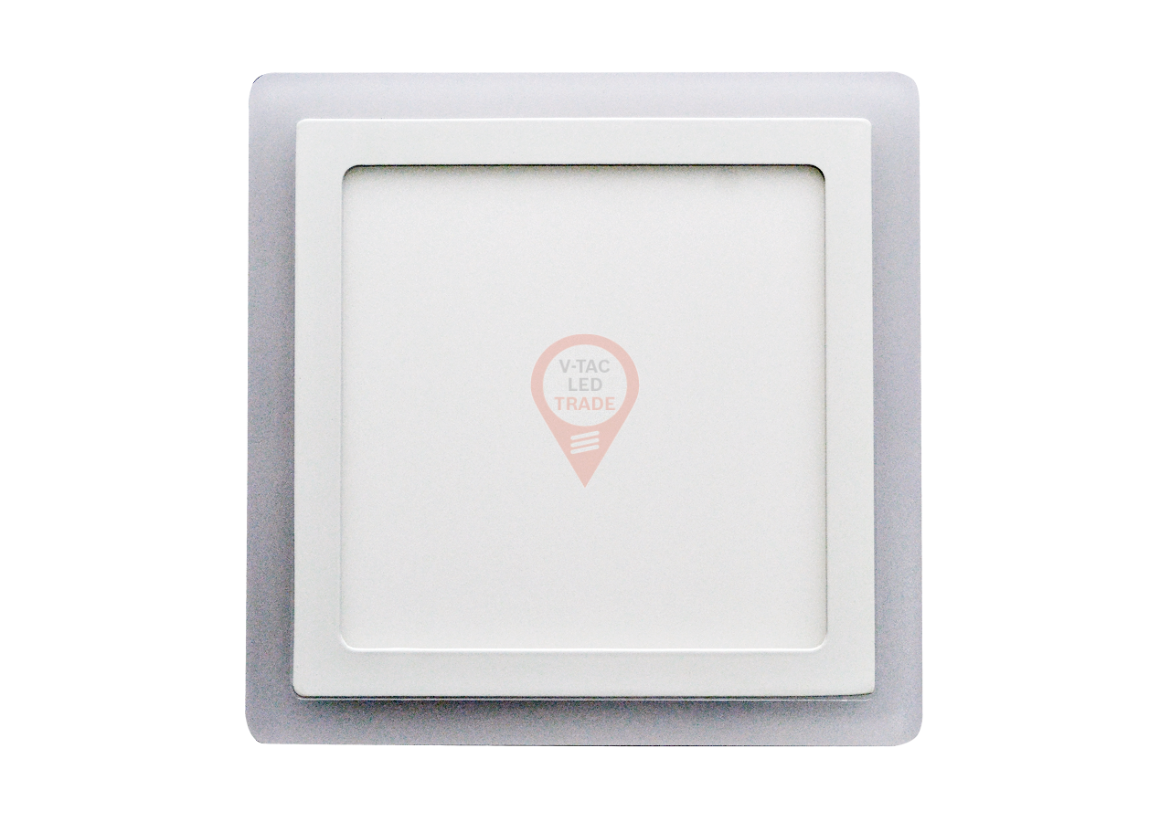 Panneau de Surface LED 22W - Carré Blanc Chaud