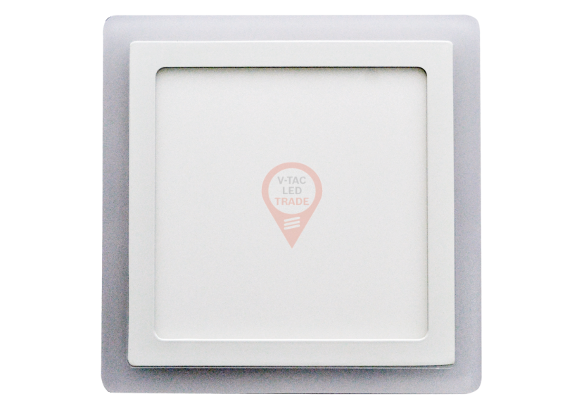 Panneau de Surface LED 22W - Carré Blanc Chaud Panneau de Surface LED 22W - Carré Blanc Chaud
