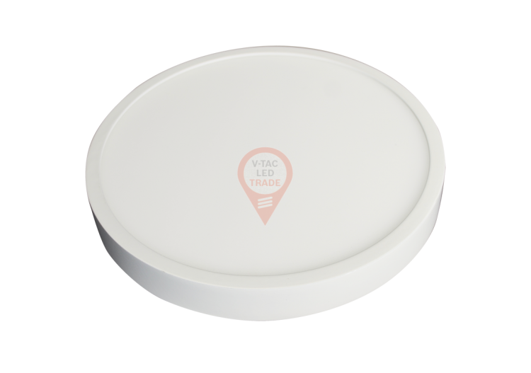 Panneau de Surface LED 18W Premium - Rond Blanc Naturel