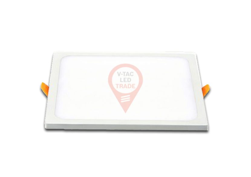 Panneau Downlight LED 8W - Carré Blanc Chaud Panneau Downlight LED 8W - Carré Blanc Chaud