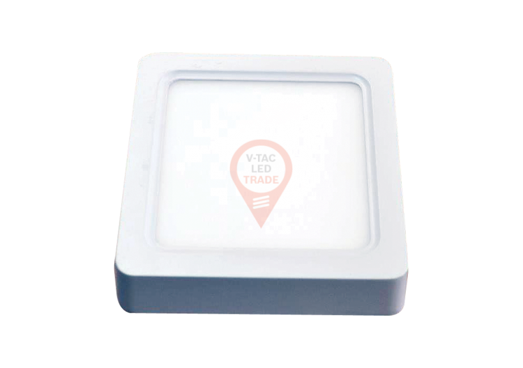 Panneau de Surface LED 15W - Carré Blanc Chaud