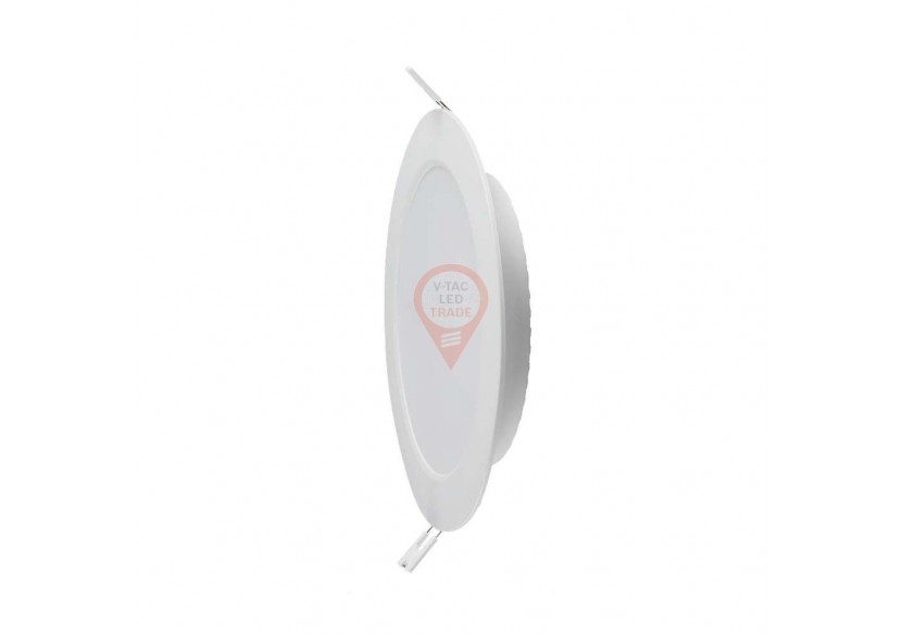 Panneau Encastrable Rétro-Éclairé LED 12W Rond 3000K Panneau Encastrable Rétro-Éclairé LED 12W Rond 3000K