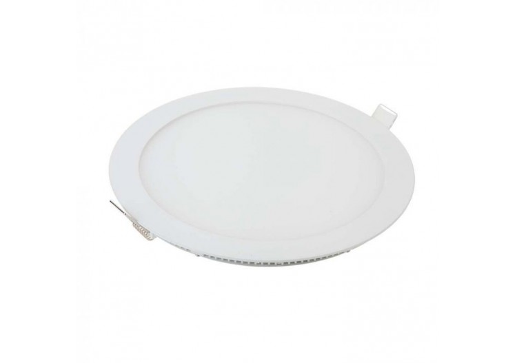 Downlight à panneau LED Premium 12W - Rond 3000K