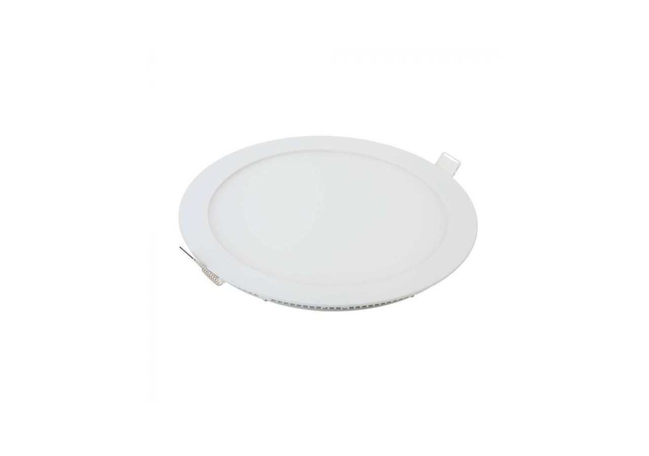 Downlight à panneau LED Premium 12W - Rond 3000K
