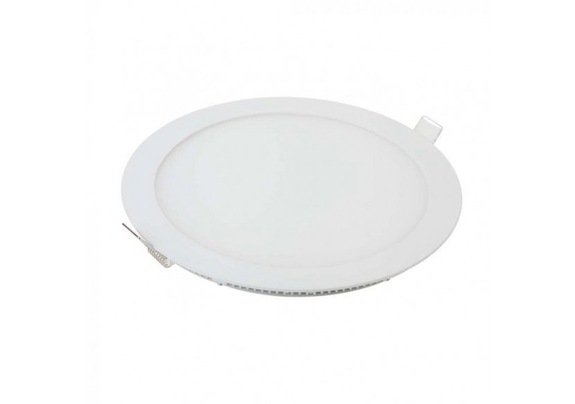 Downlight à panneau LED Premium 12W - Rond 3000K Downlight à panneau LED Premium 12W - Rond 3000K