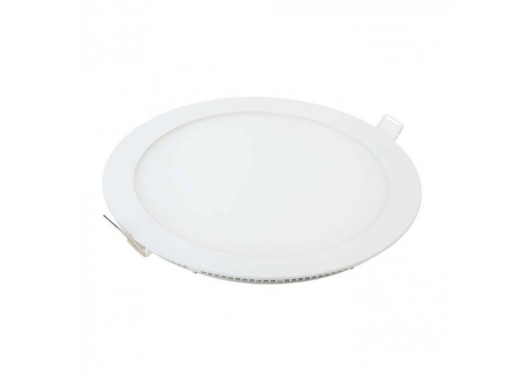 Downlight à panneau LED Premium 18W - Rond 3000K