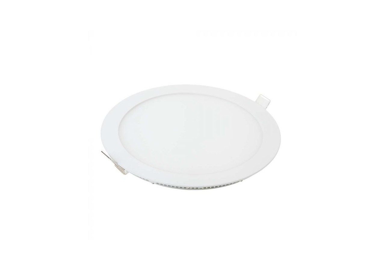 Downlight à panneau LED Premium 18W - Rond 3000K