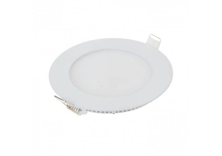 Downlight à panneau LED Premium 6W - Rond 6000K