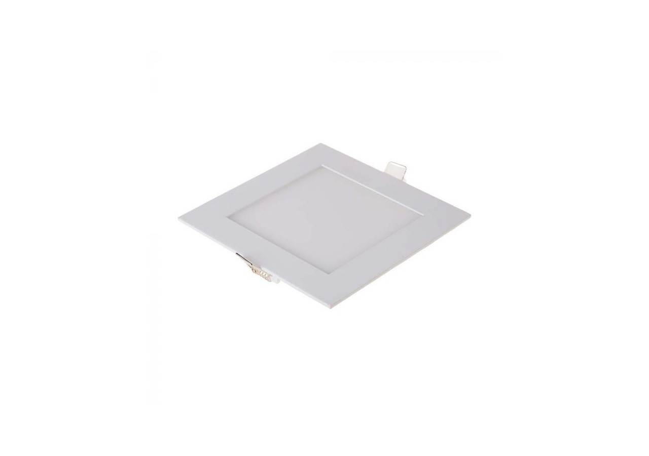 Downlight à panneau LED Premium 12 W - Carré Blanc Chaud